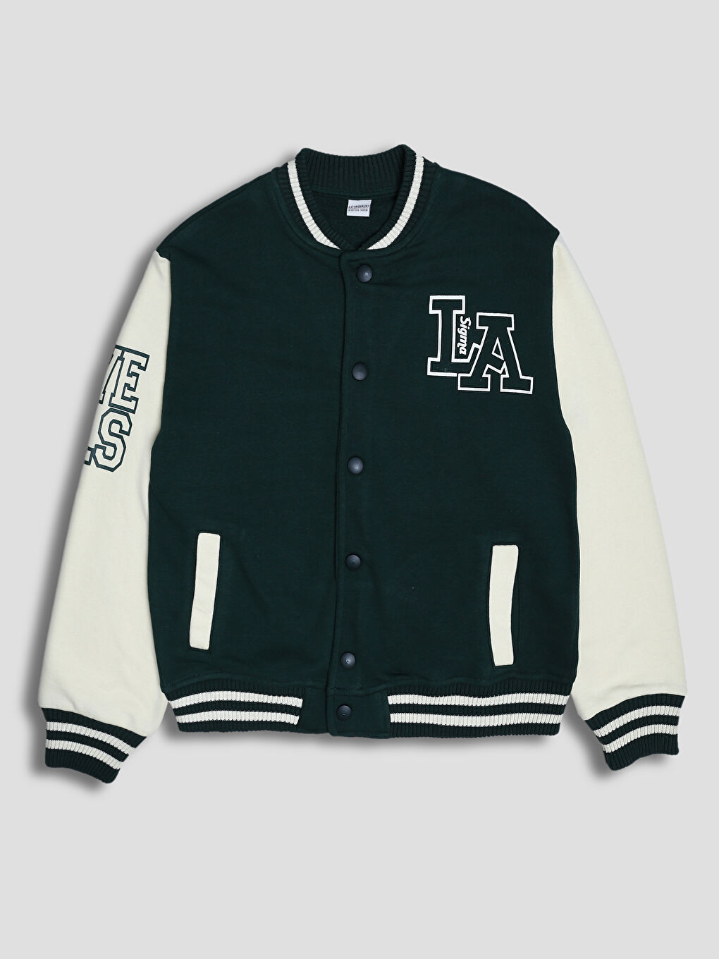 Embroidered Boys' College Jacket