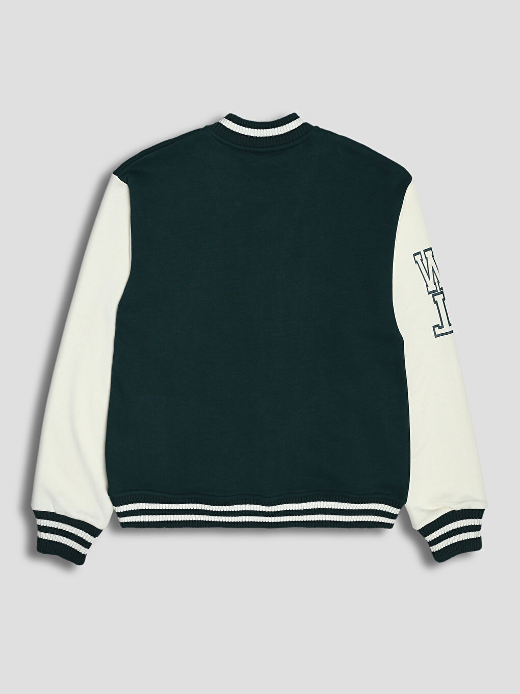 Embroidered Boys' College Jacket-1