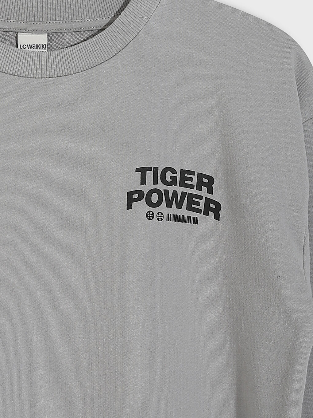 Crew Neck Boys' Sweatshirt-2