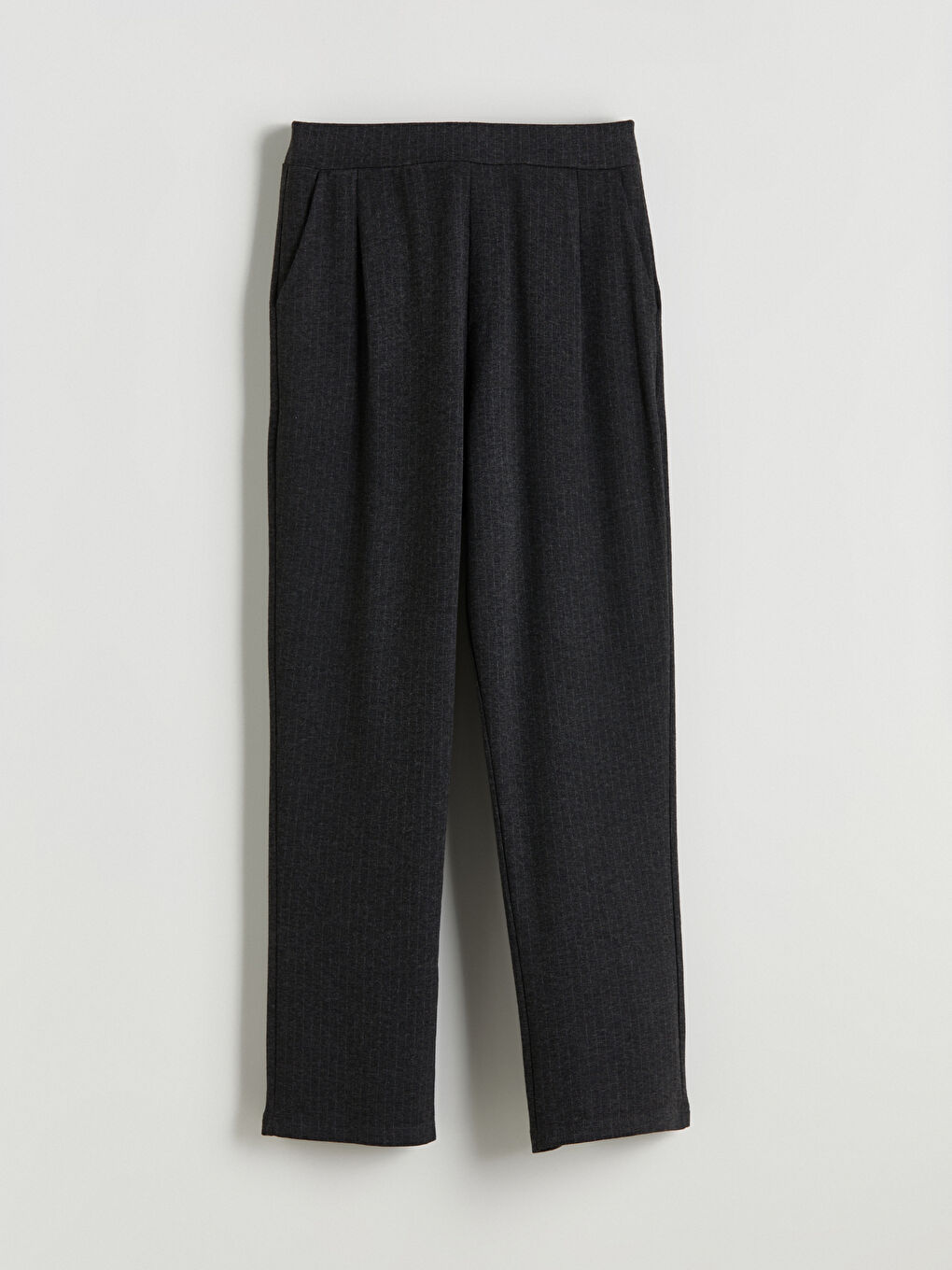 Elastic Waist Striped Women's Trousers-4