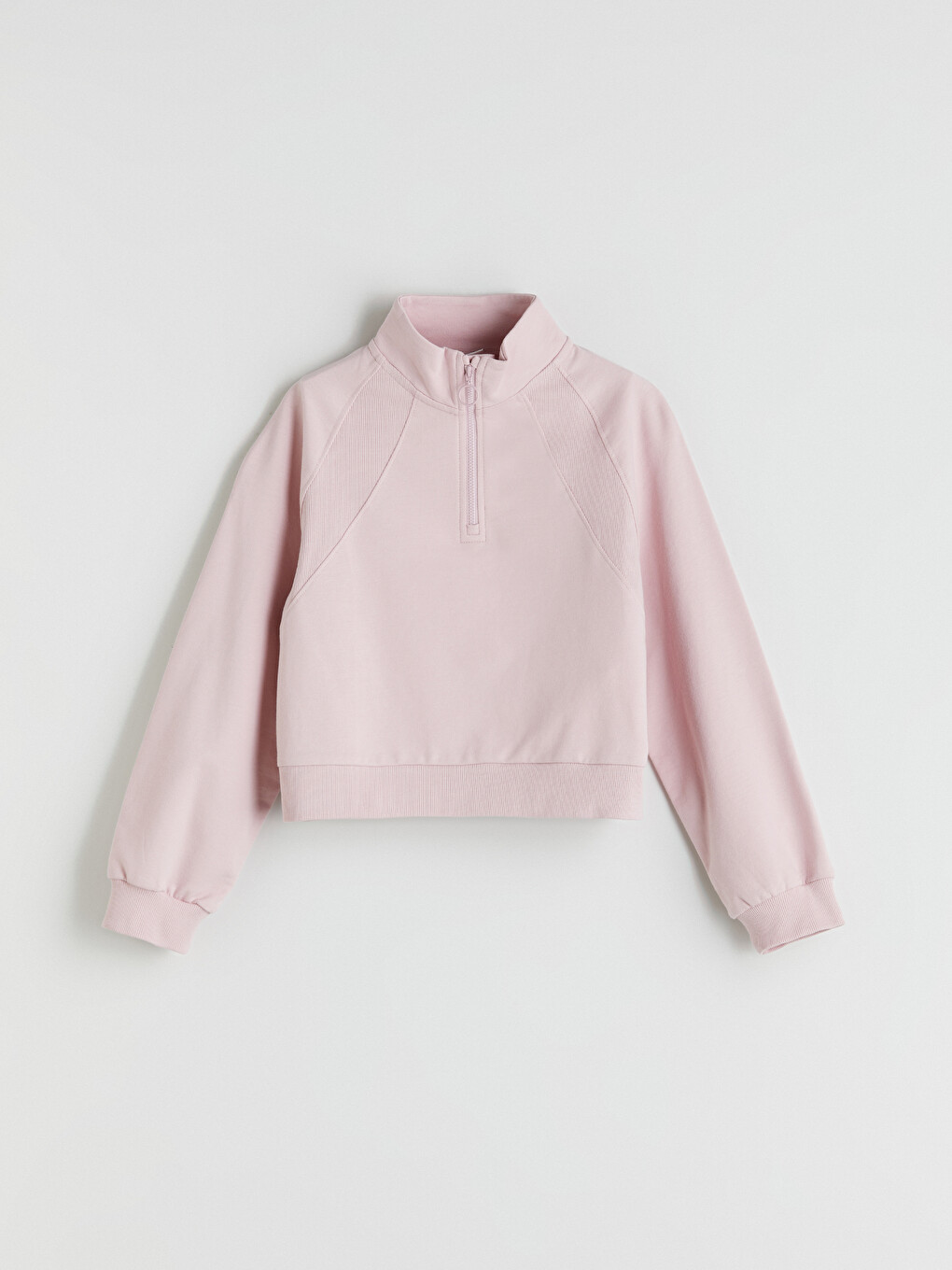 Ensemble Sweatshirt Fille À Col Cheminée-1