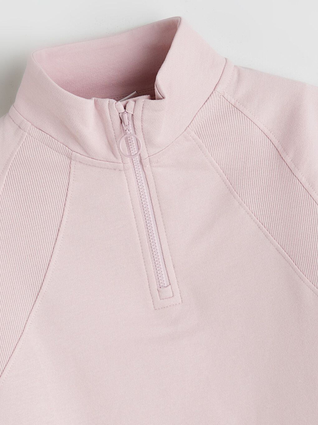 Ensemble Sweatshirt Fille À Col Cheminée-2