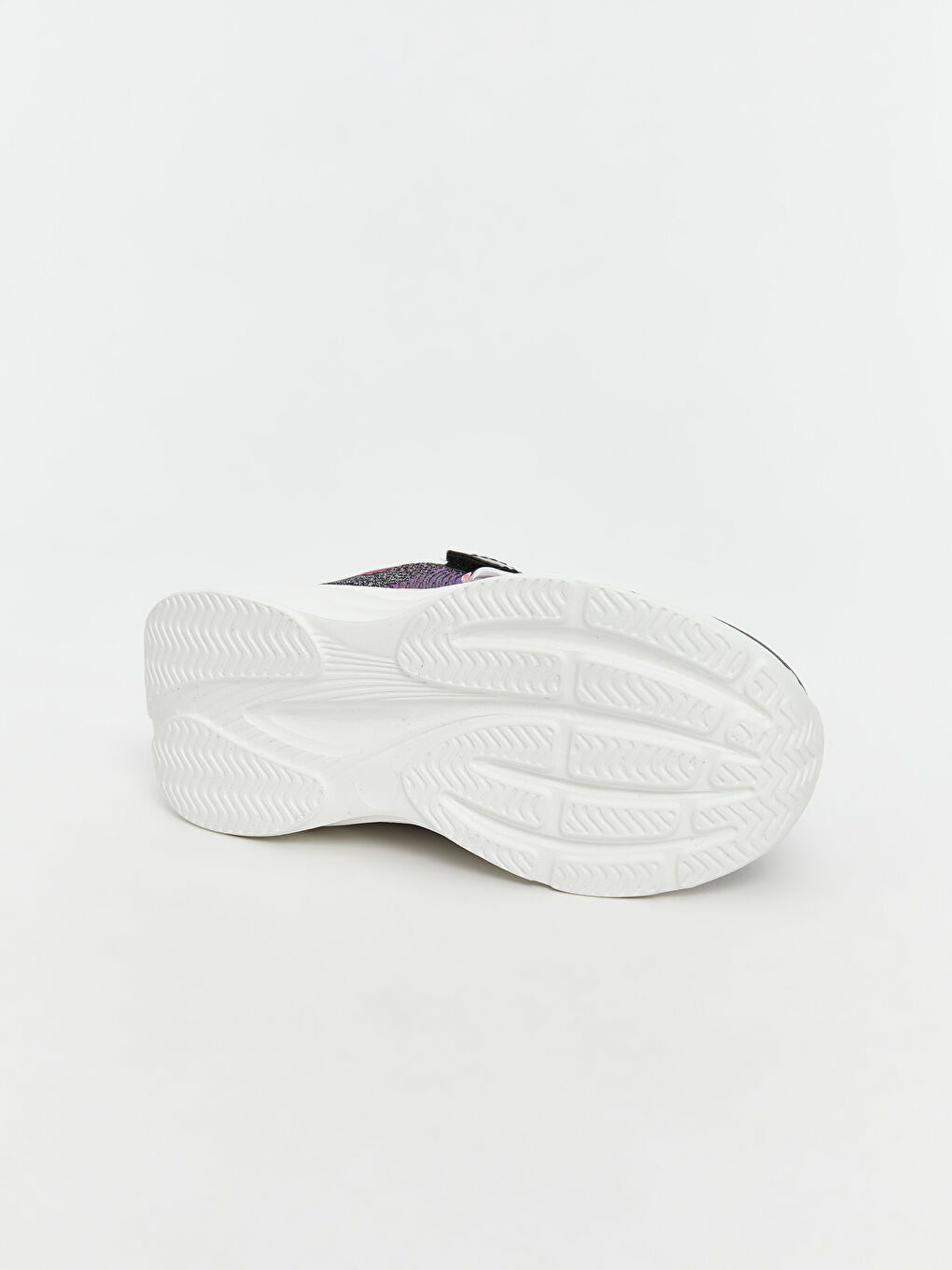 Baskets imprimées à lacets et fermeture Velcro pour bébé fille-3