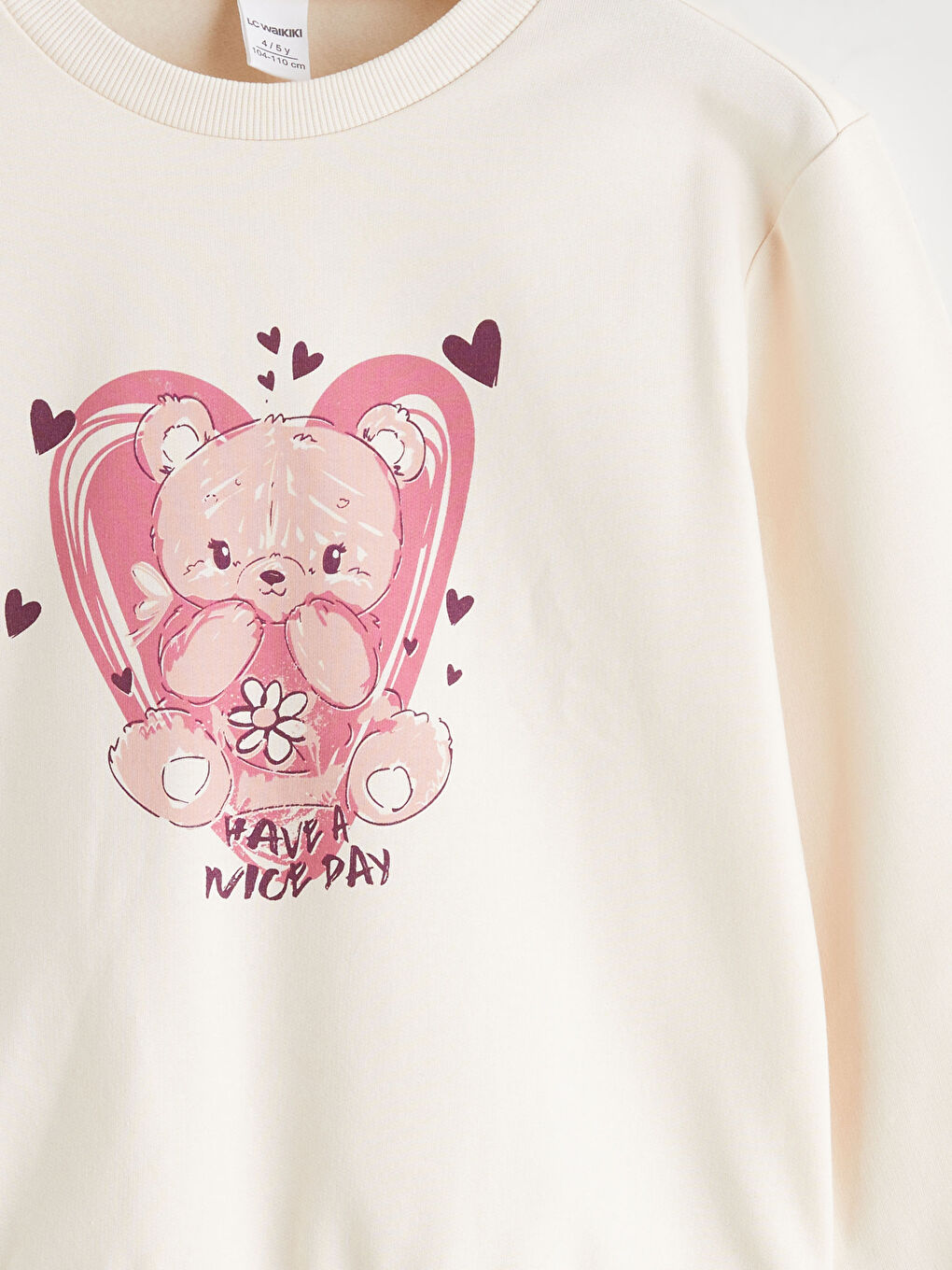 Ensemble Sweat-Shirt Col Rond et Leggings pour Filles-5