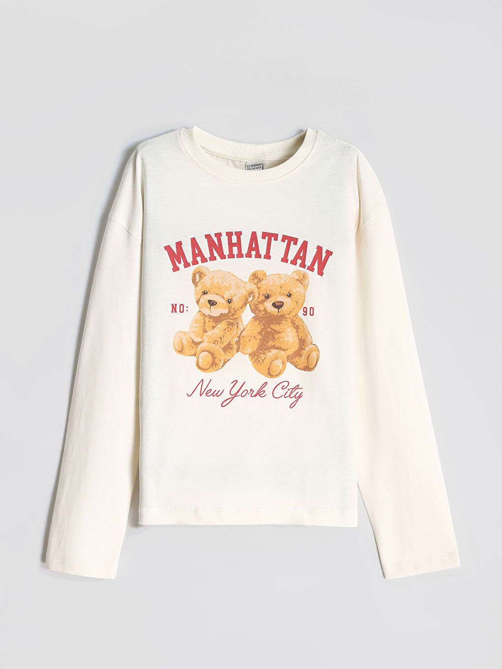 T-shirt imprimé à col rond pour Filles