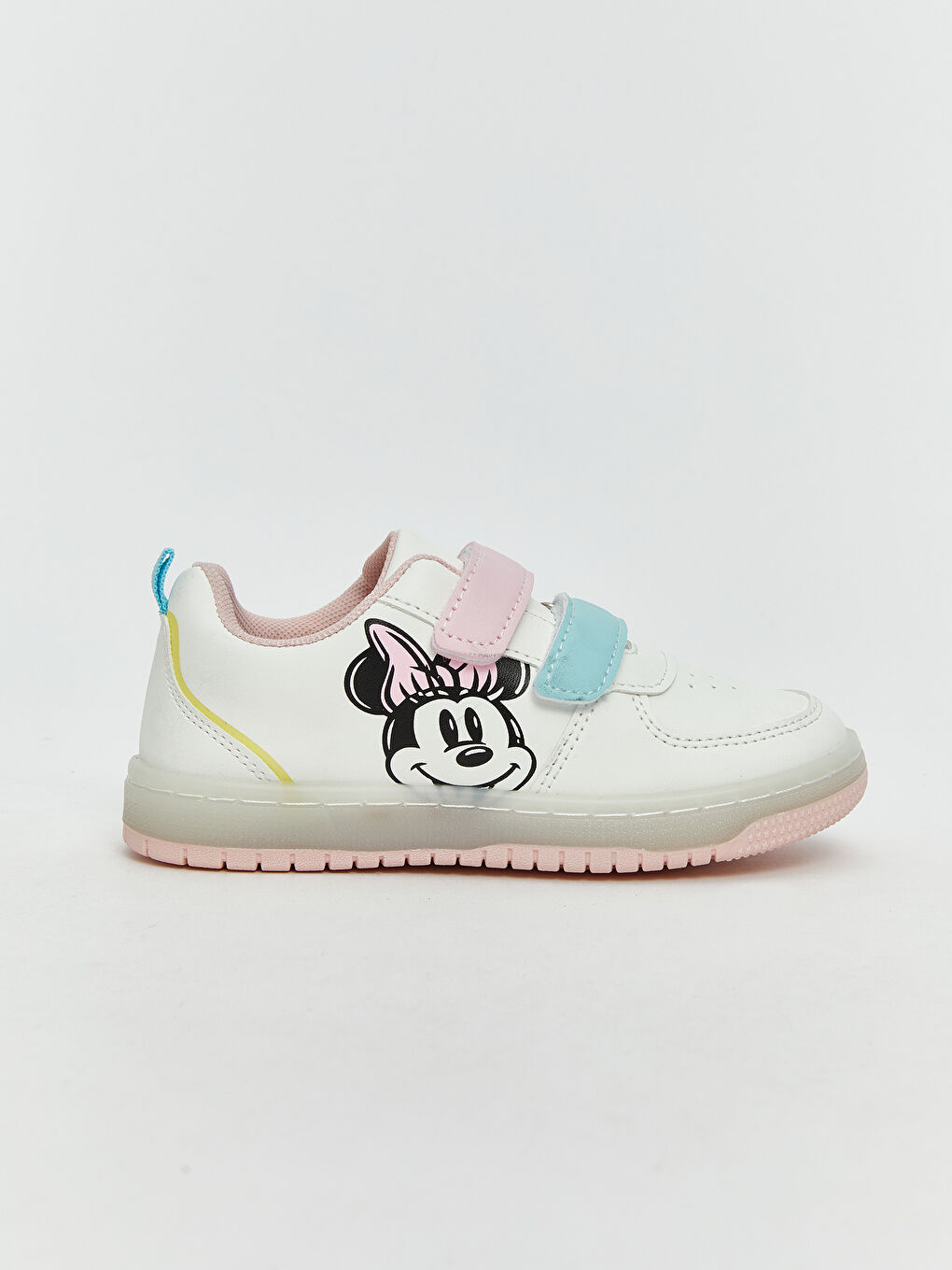 Minnie Mouse Printed Light-Up Sole Baby Girls' Sneakers-2