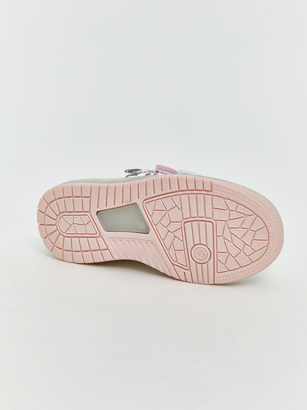 Minnie Mouse Printed Light-Up Sole Baby Girls' Sneakers-4