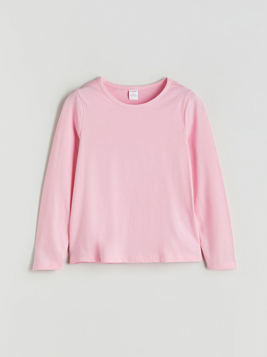 T-shirt pour Filles à Col Rond-1