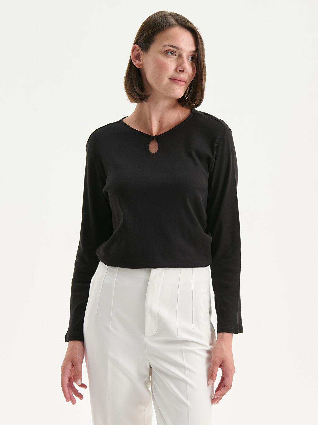 LCW Grace Bluza sa okruglim izrezom -W58171Z8-CVL