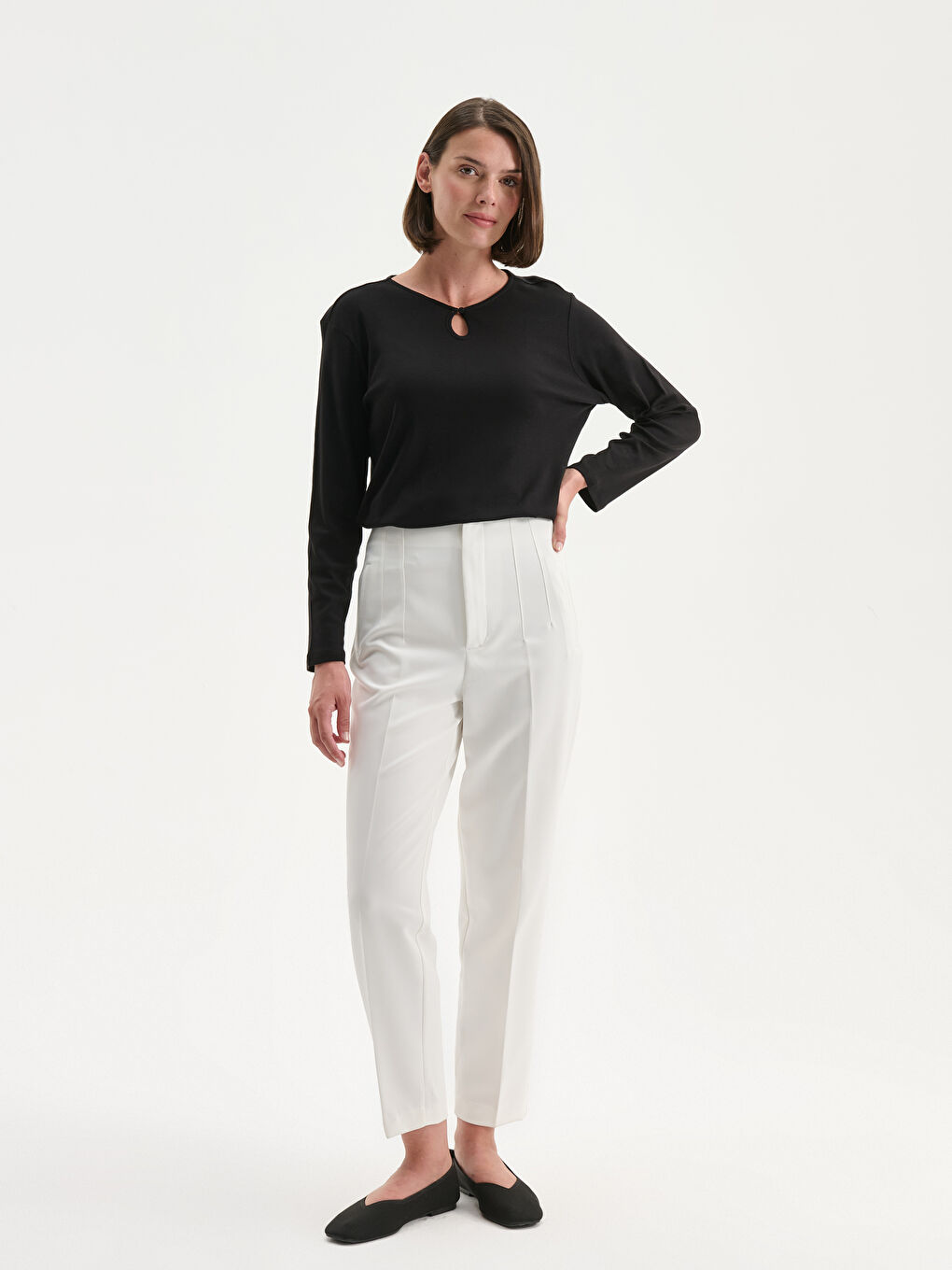LCW Grace Bluza sa okruglim izrezom -W58171Z8-CVL