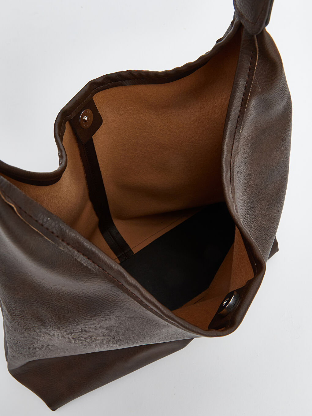 Faux Leather Women’s Shoulder Bag-4