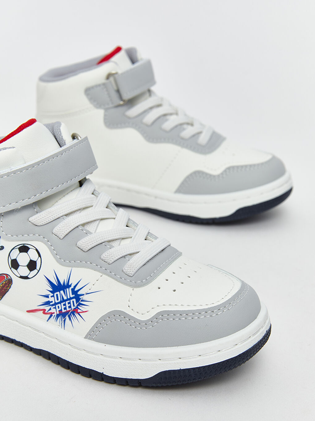 Sonic Printed Baby Boys' Sneakers-2