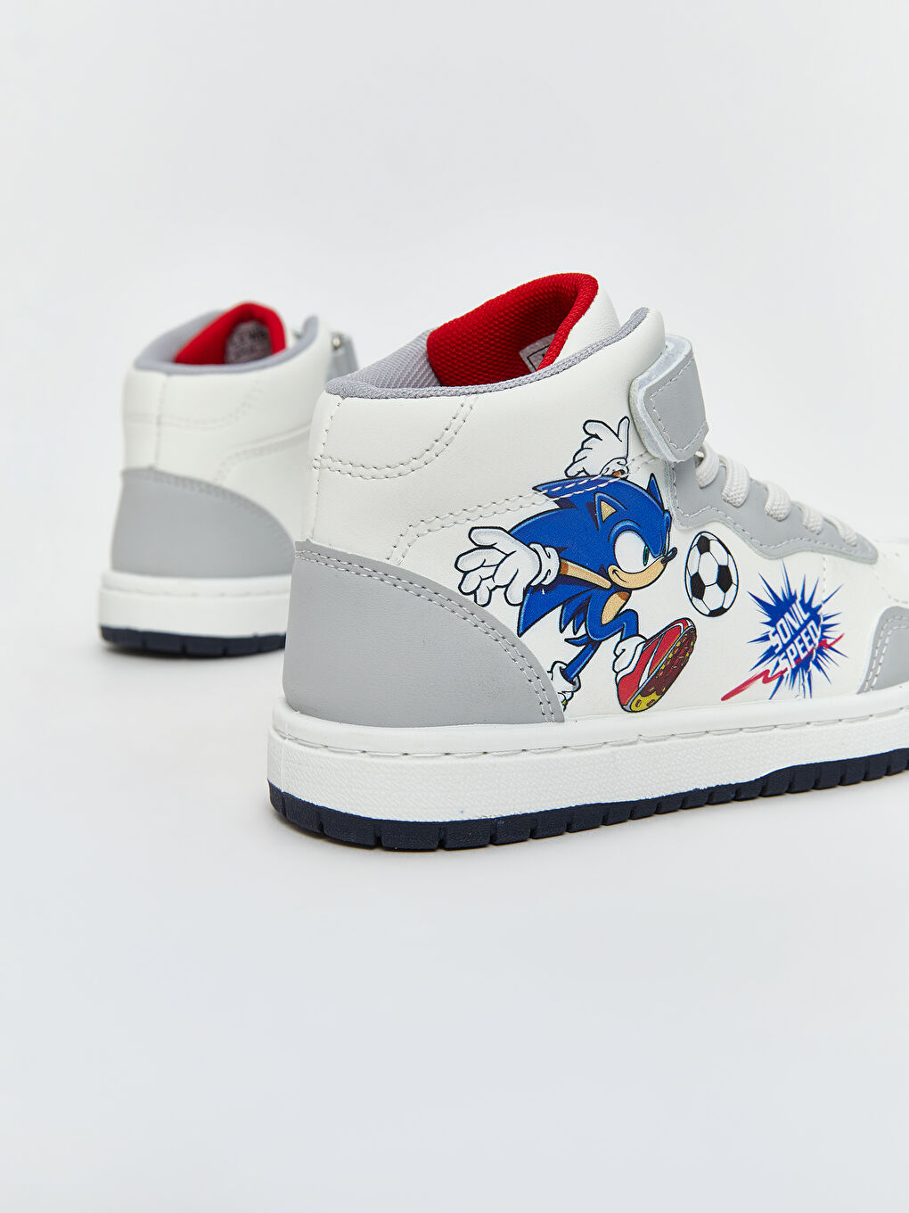 Sonic Printed Baby Boys' Sneakers-4