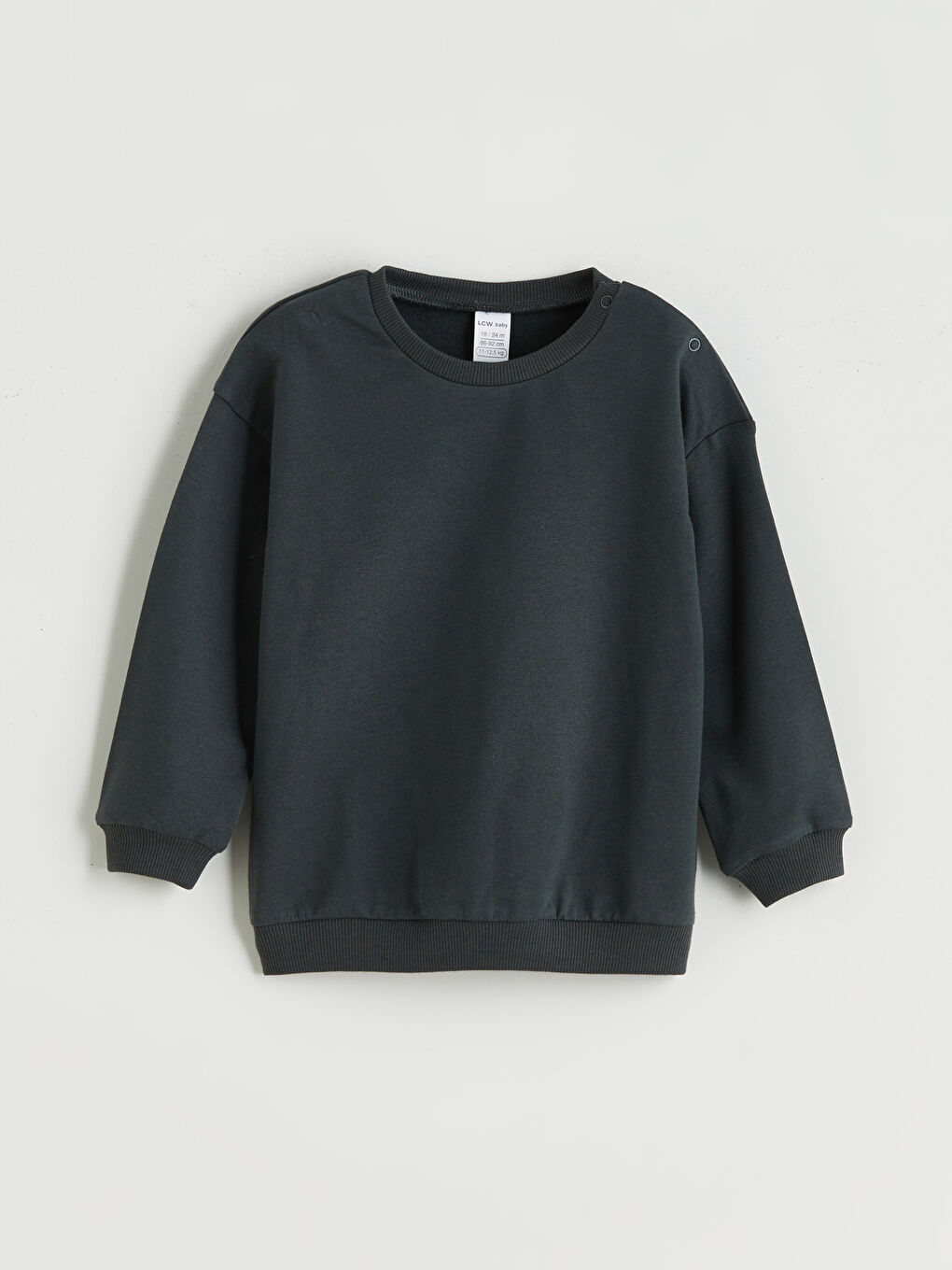 LCW baby Crew Neck Boys' Sweatshirt 3-Pack -W58208Z1-VWF