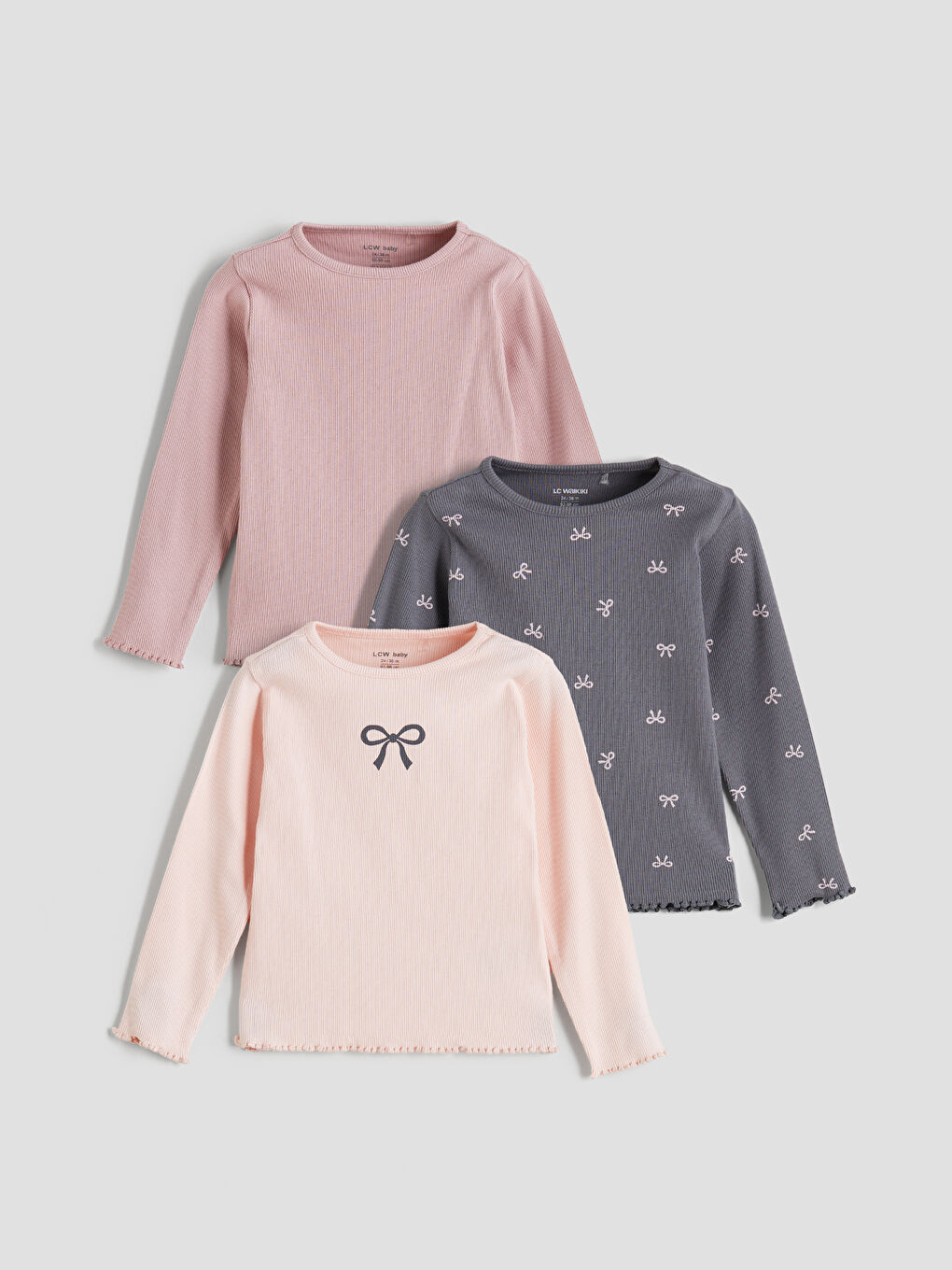 LCW baby Baby Girl PINK Blouse -W58220Z1-SWK