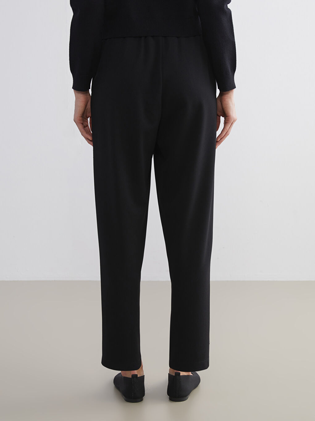 Elasticated Waist Women's Trousers-3