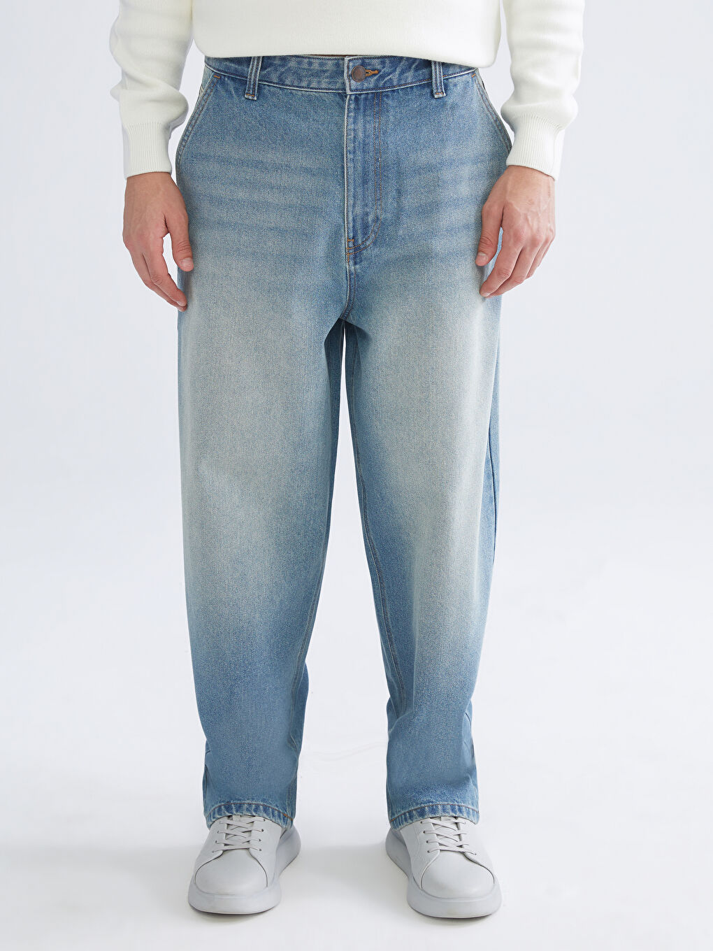 Ерлер ИНДИГО Джинсы шалбар-1