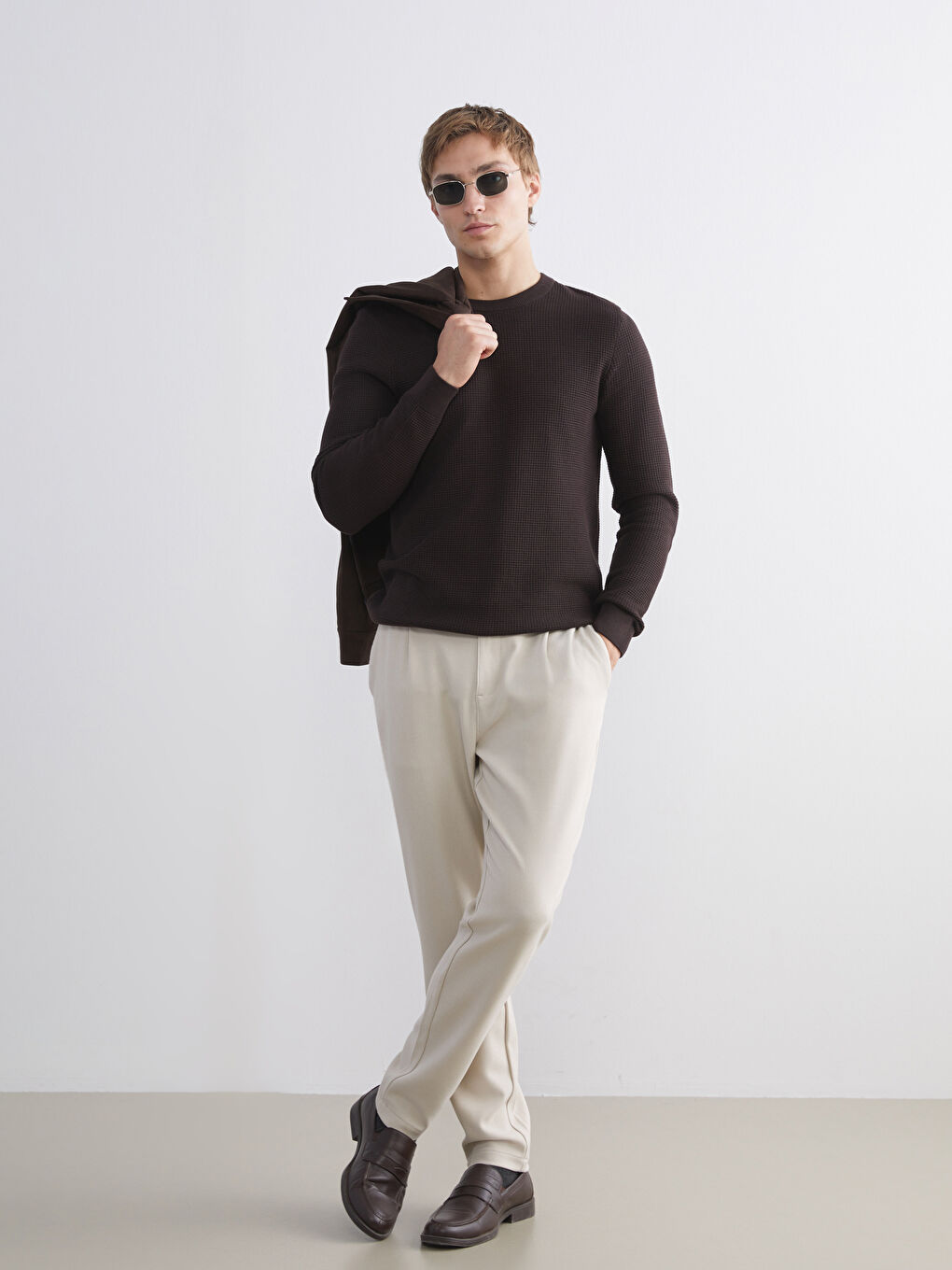 Man BROWN Jumper-1
