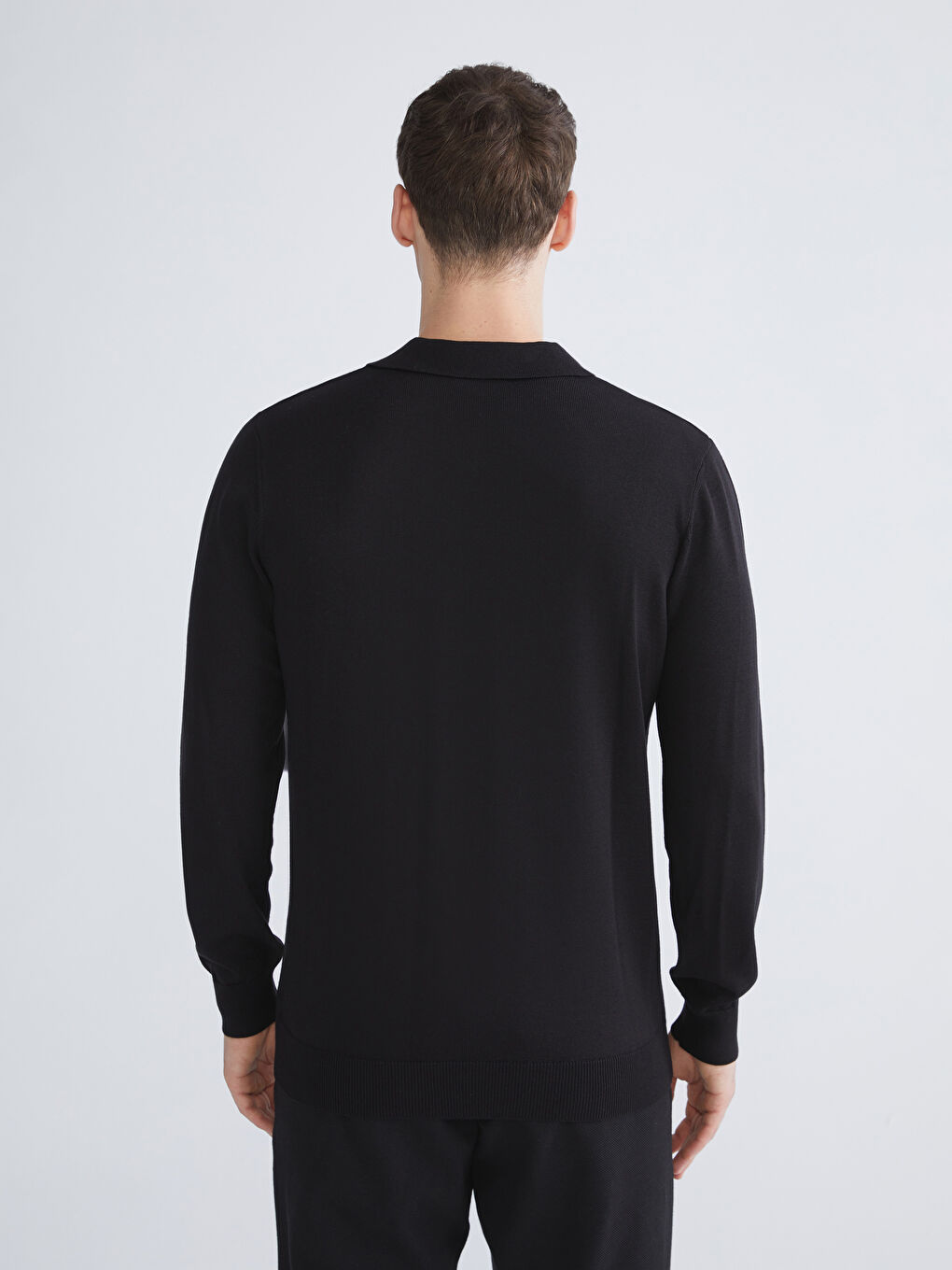 SOUTHBLUE Polo Neck Men's Knitwear Sweater -W58270Z8-CVL