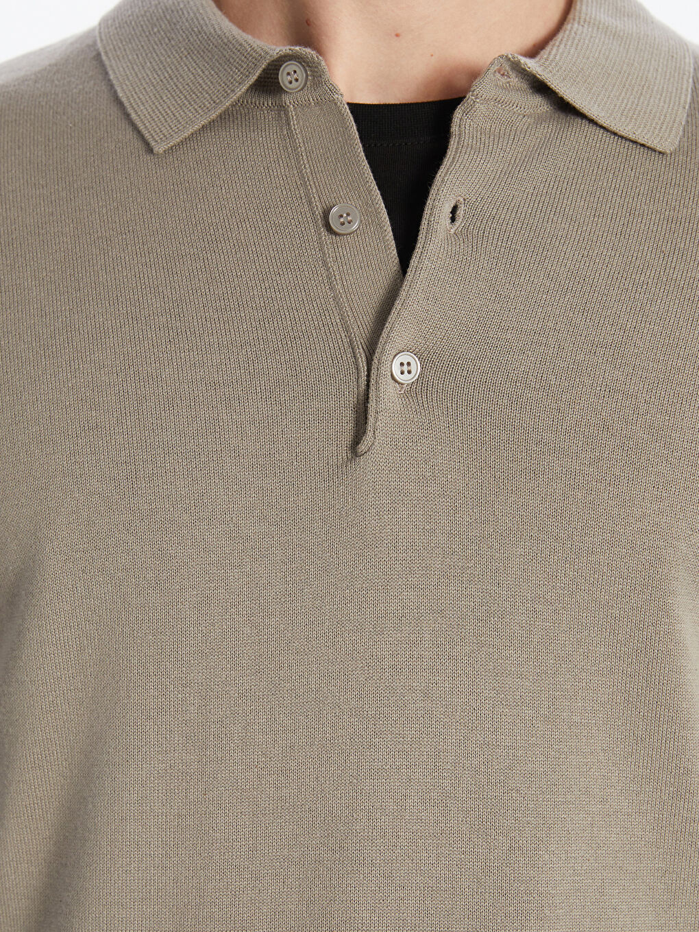 SOUTHBLUE Polo Neck Men's Knitwear Sweater -W58270Z8-PSD