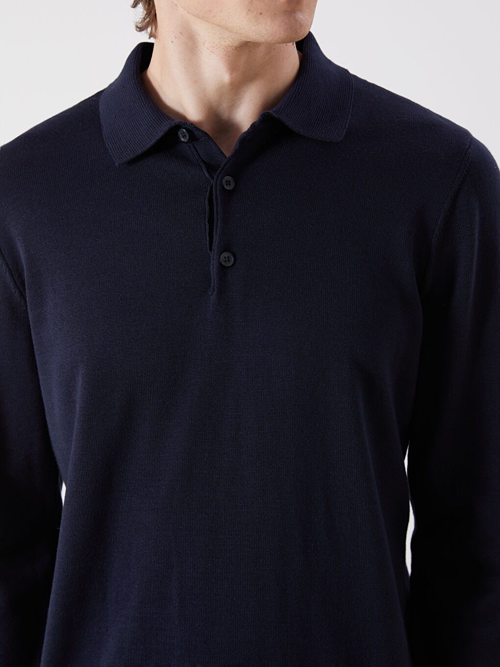 SOUTHBLUE Polo Neck Men's Knitwear Sweater -W58270Z8-RFH