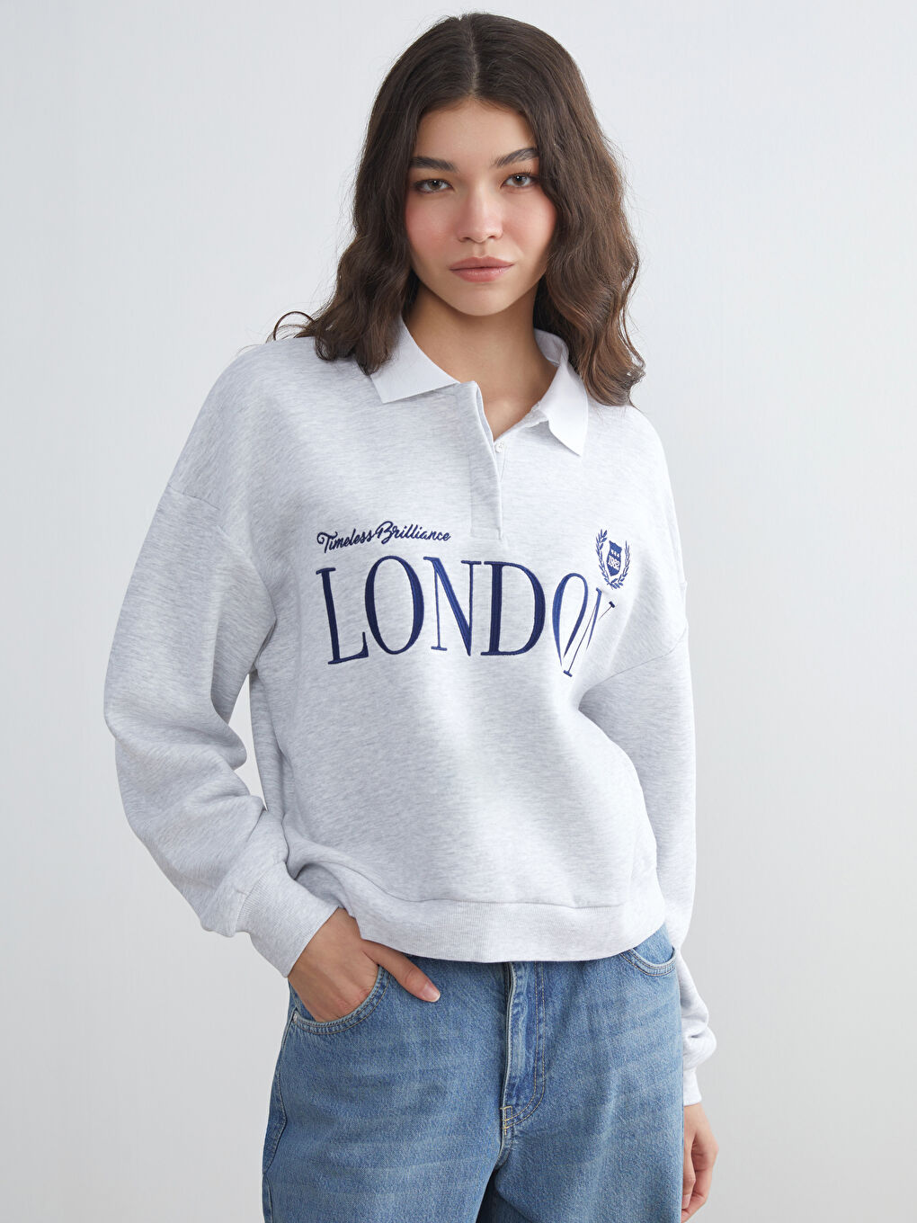 Woman GREY Sweatshirt