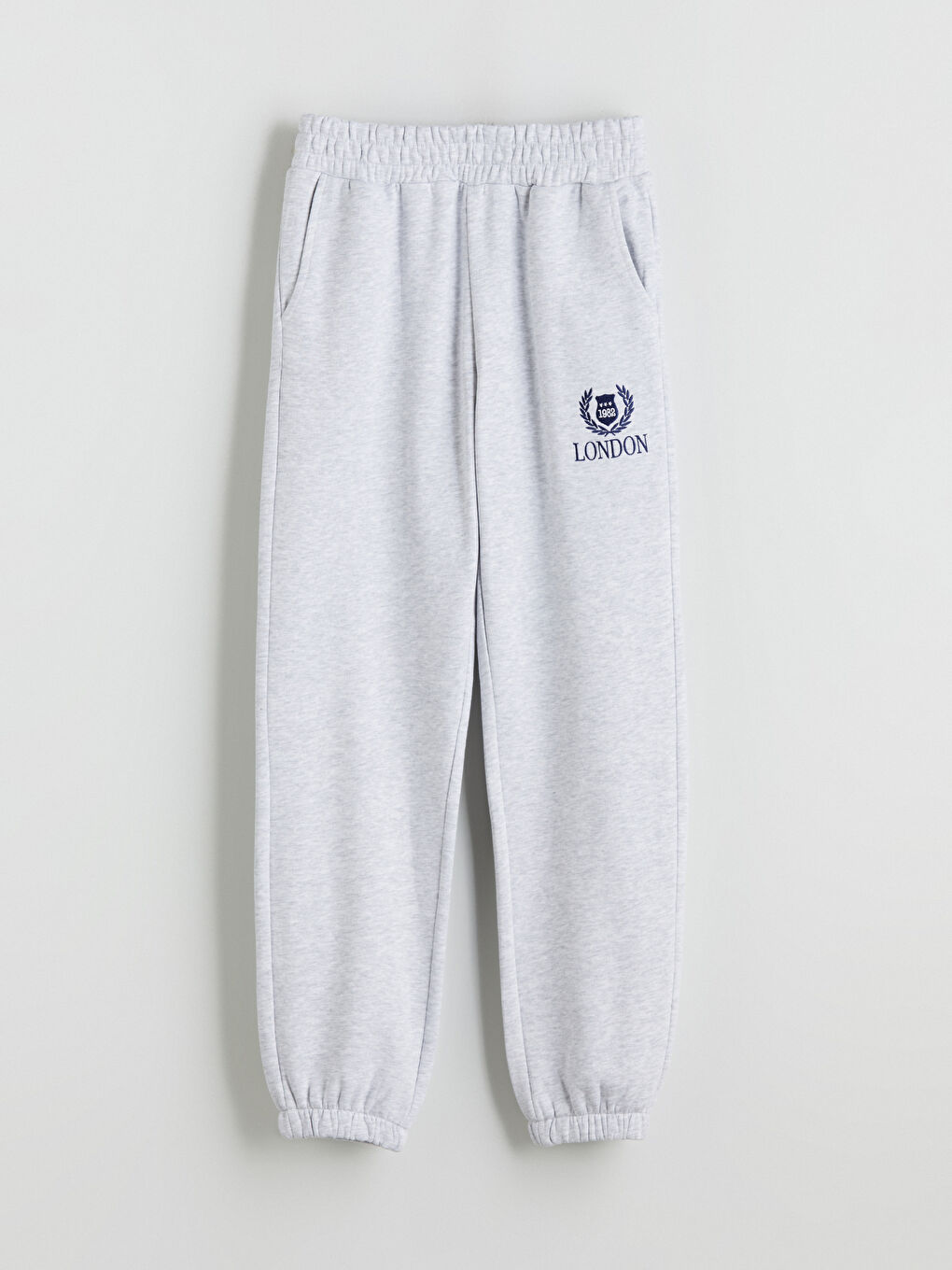 XSIDE Elasticated Waist Embroidered Women's Jogger Sweatpants -W58360Z8-CY9