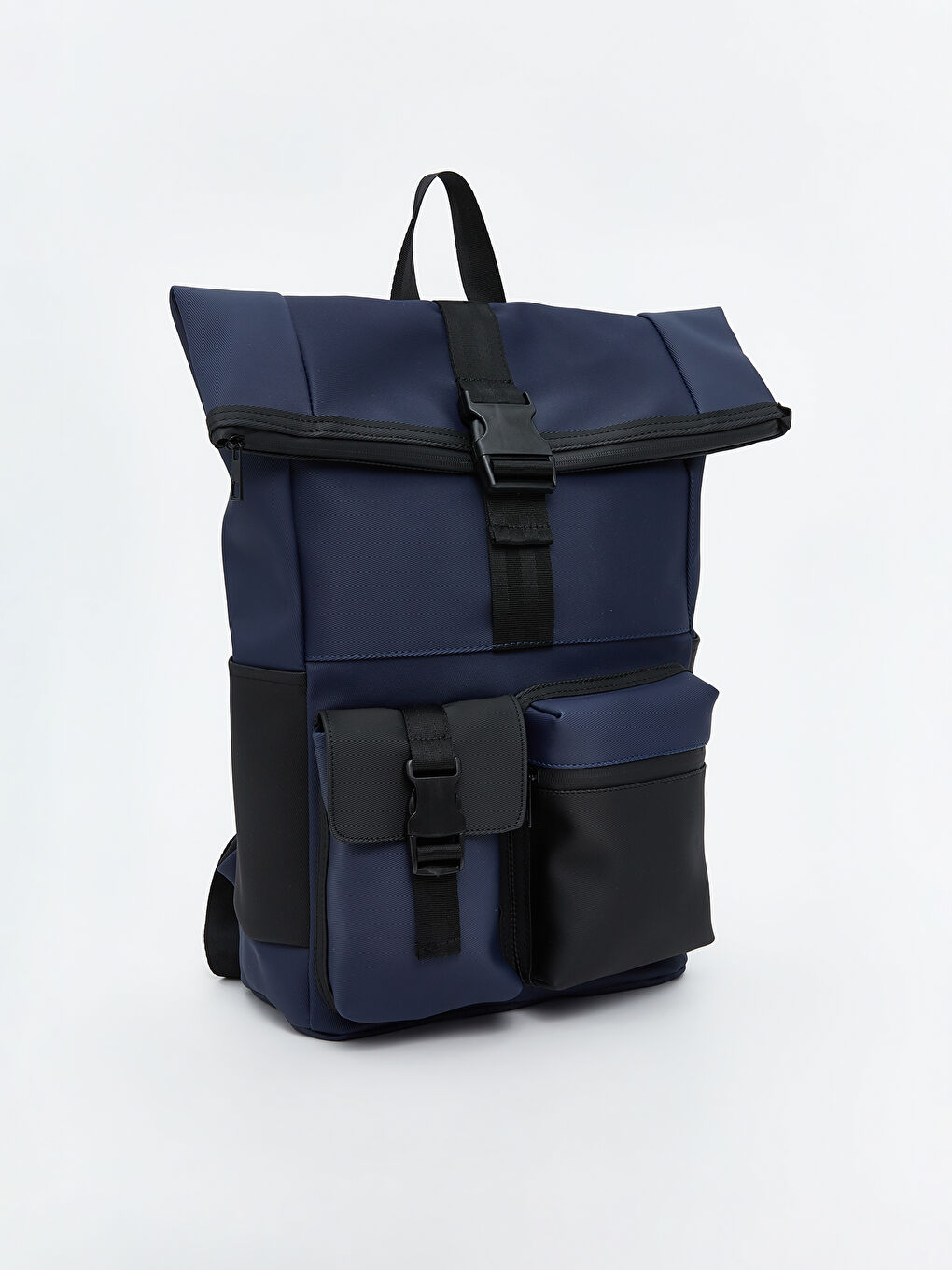 Lacivert Çok Bölmeli Erkek Sırt Çantası-3