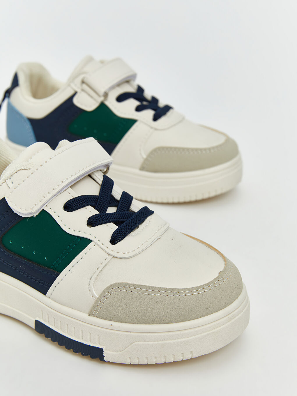 Laces & Hook-and-Loop Baby Boys' Sneakers-2