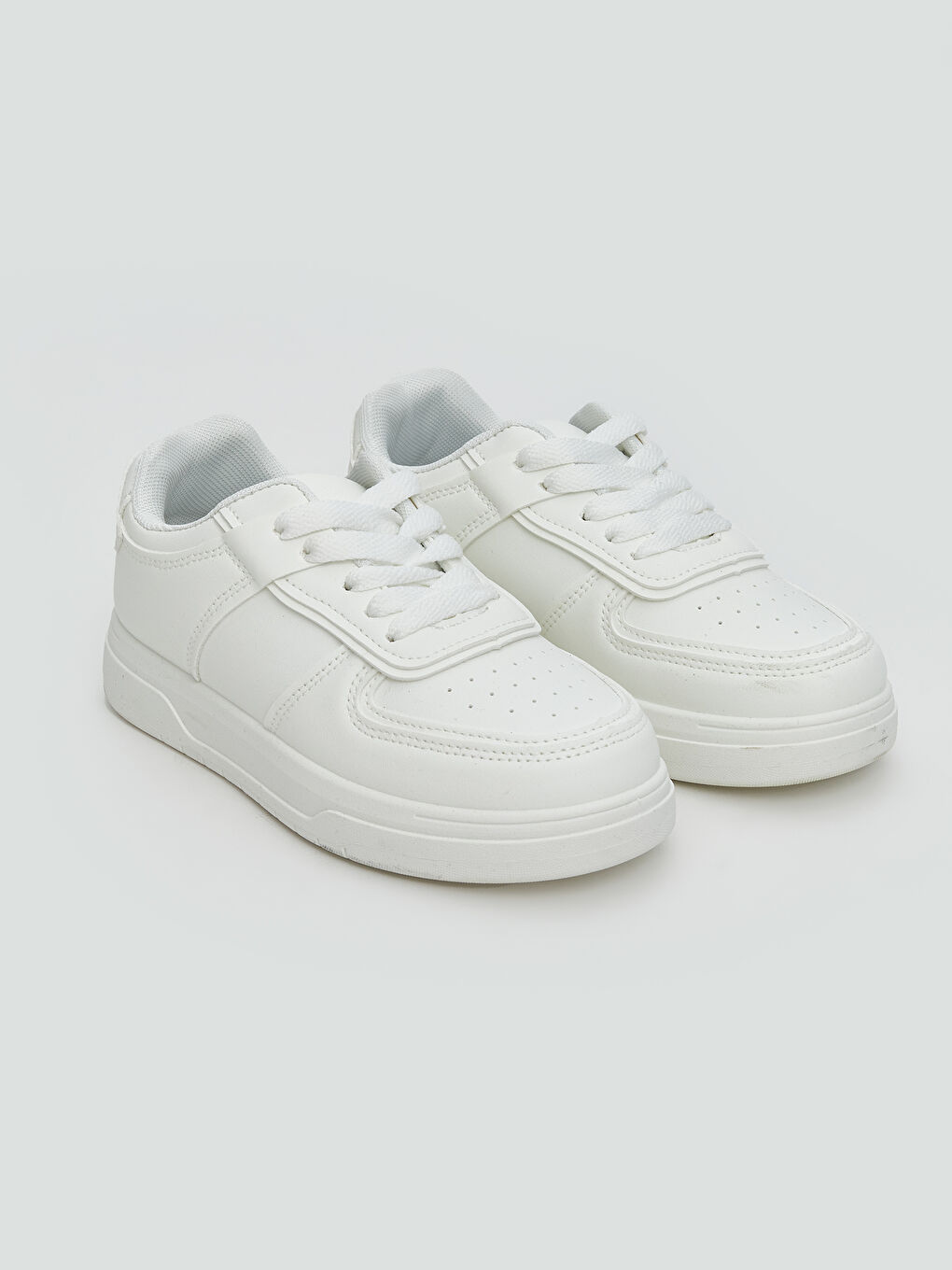 LCW STEPS Faux Leather Girls' Sneakers -W58386Z4-Q6K