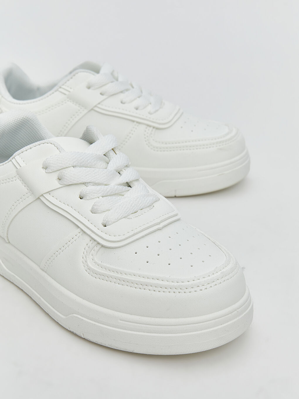 LCW STEPS Faux Leather Girls' Sneakers -W58386Z4-Q6K
