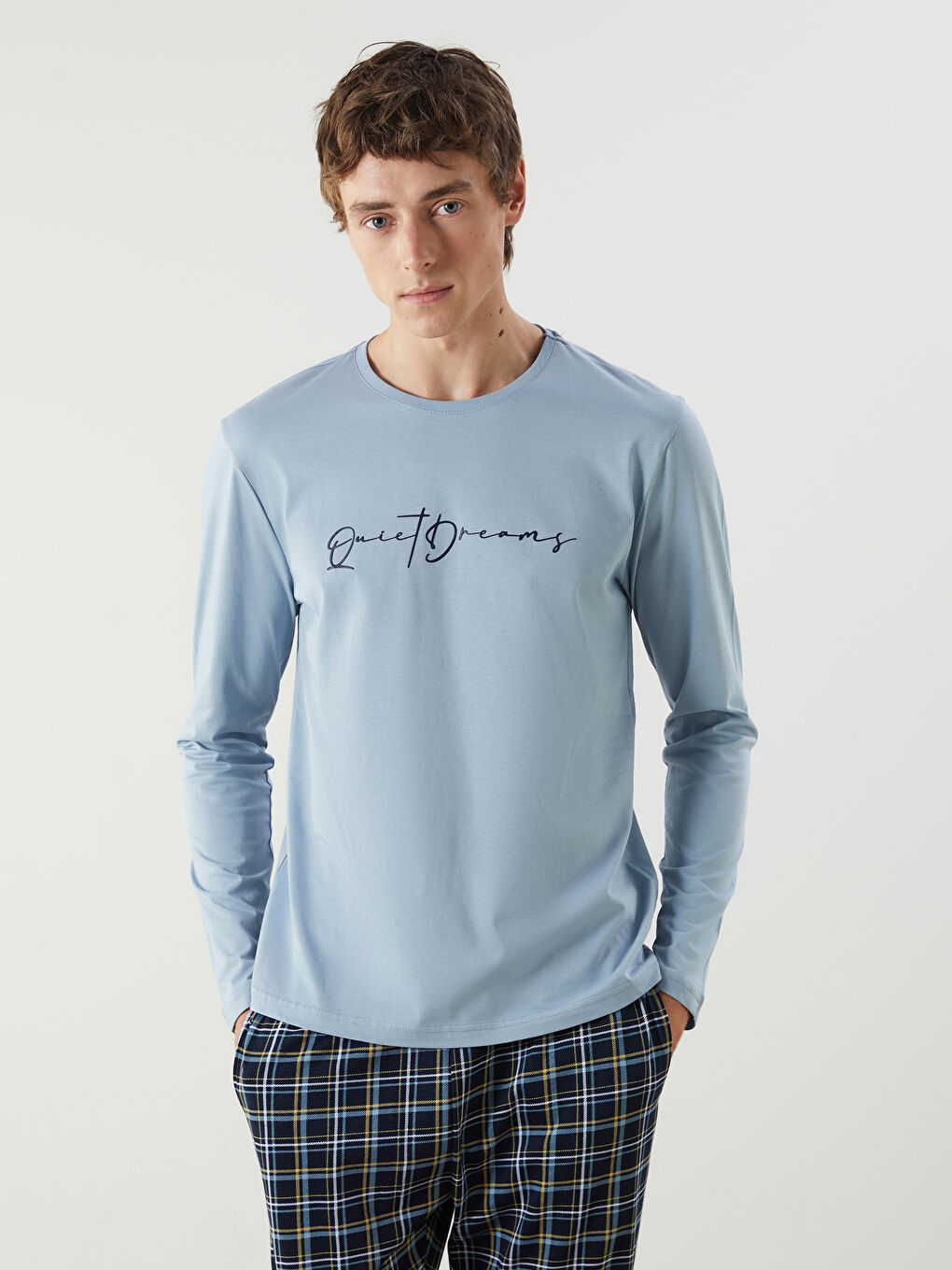 LC WAIKIKI Regular Fit Men's Pyjama Set -W58391Z8-LSJ