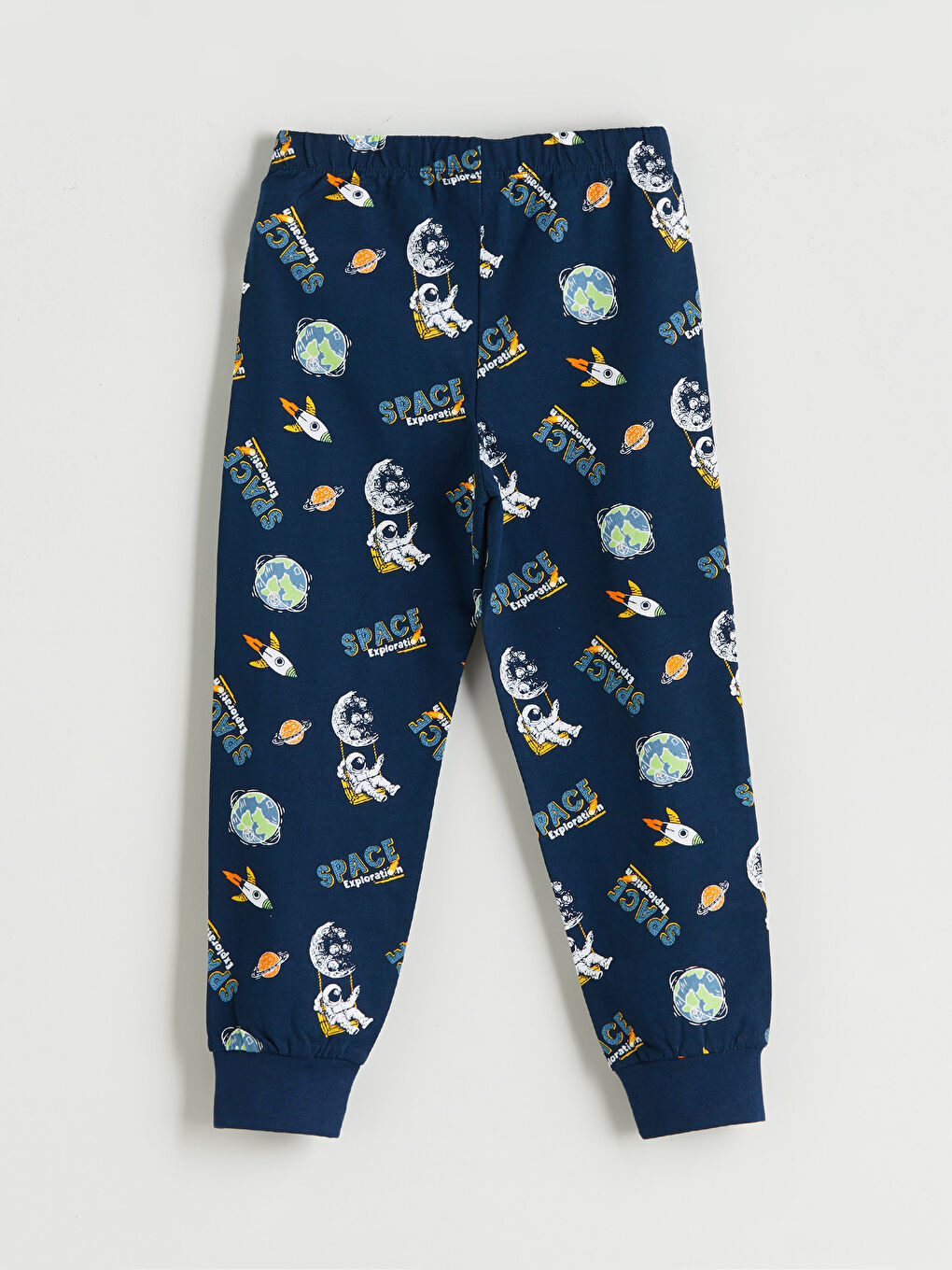 Crew Neck Boys' Pyjama Set-4