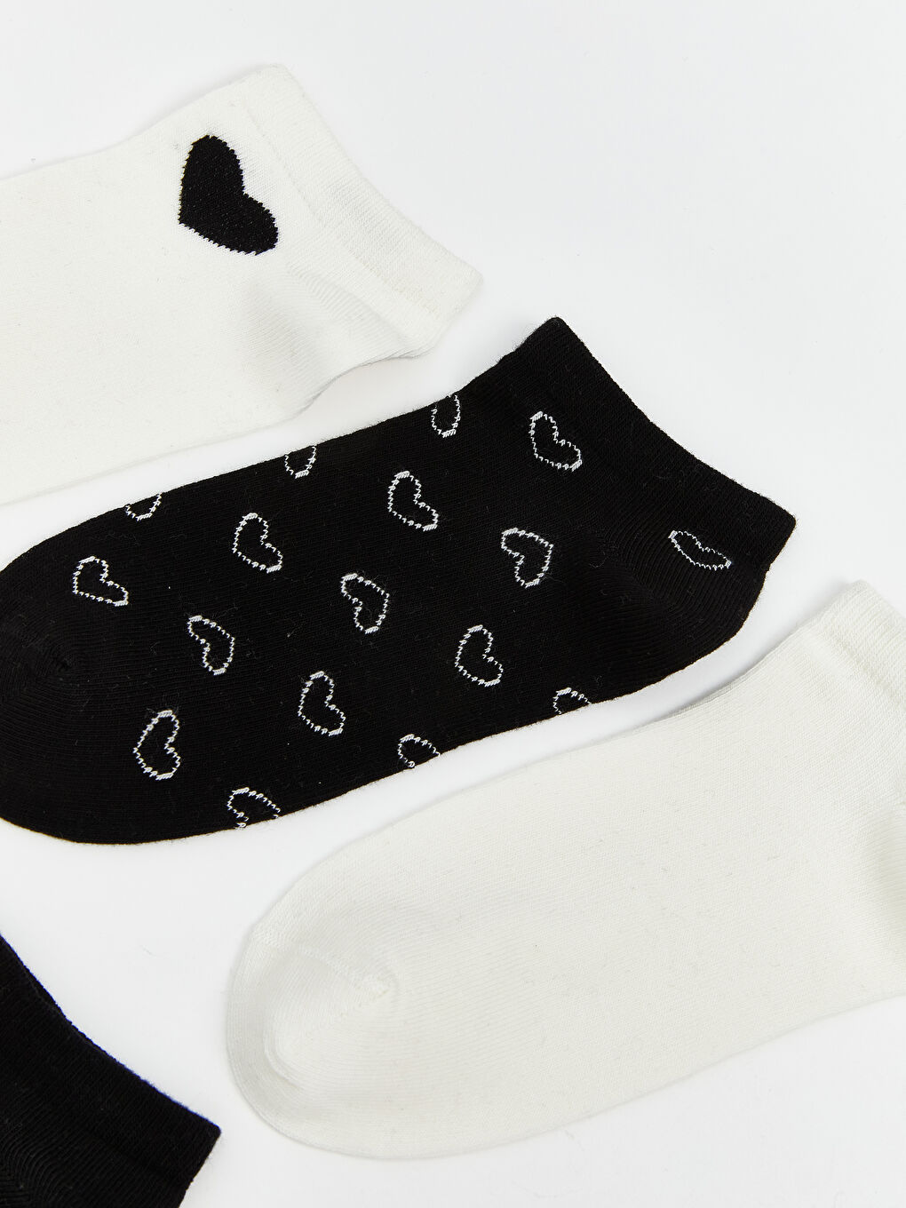 Printed Women's Trainer Socks 5 Pack-1