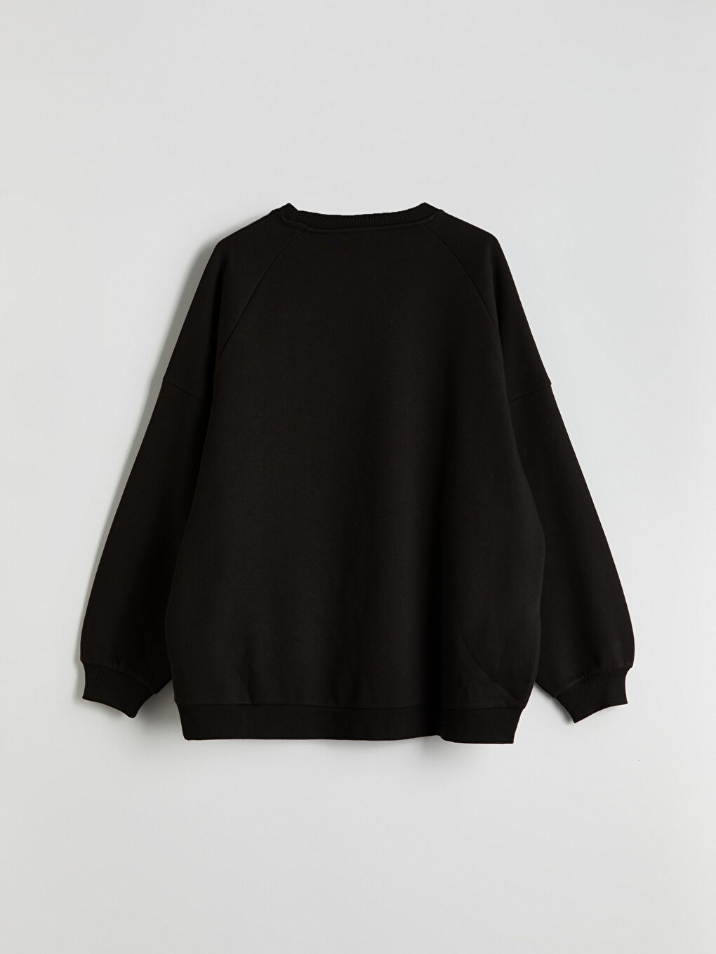 Crew Neck Oversize Women's Thick Sweatshirt-6