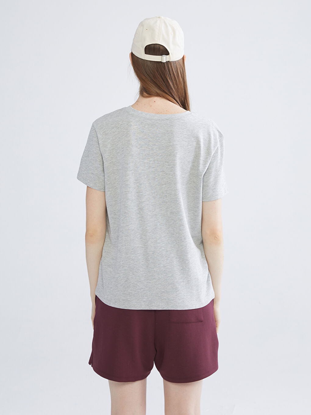 Crew Neck Women's T-Shirt-2
