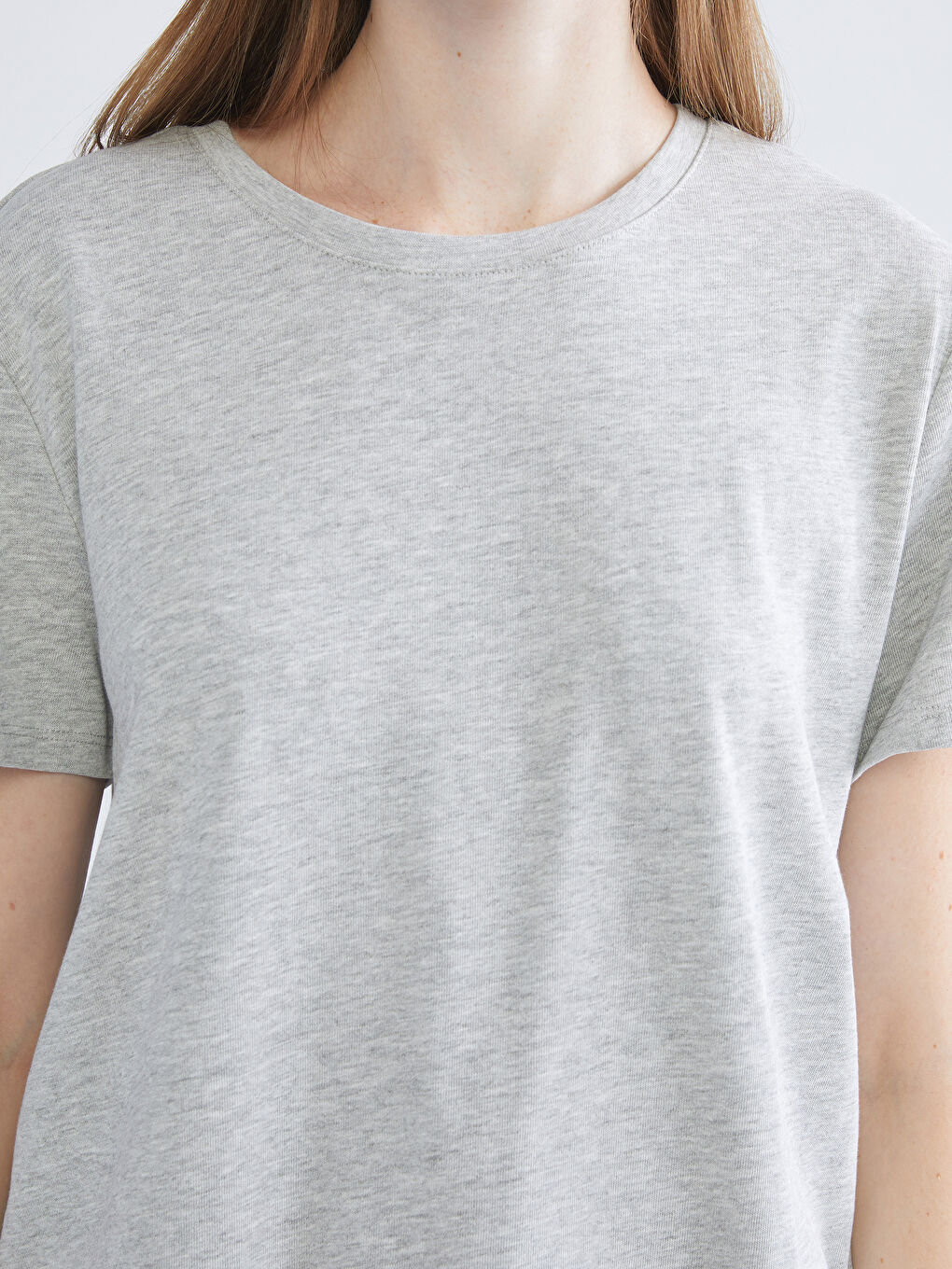 Crew Neck Women's T-Shirt-3