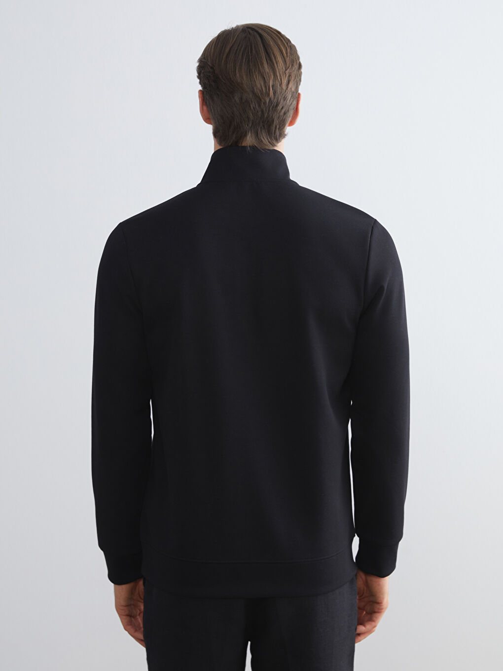 Funnel Neck Men's Sweatshirt-3