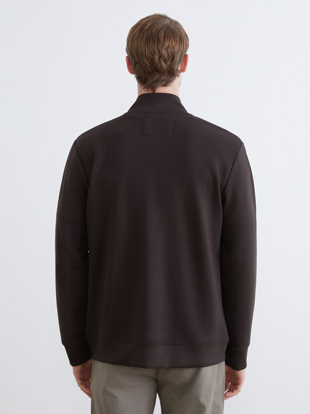 Muškarac SMEĐA Majica s patentnim zatvaračem-6