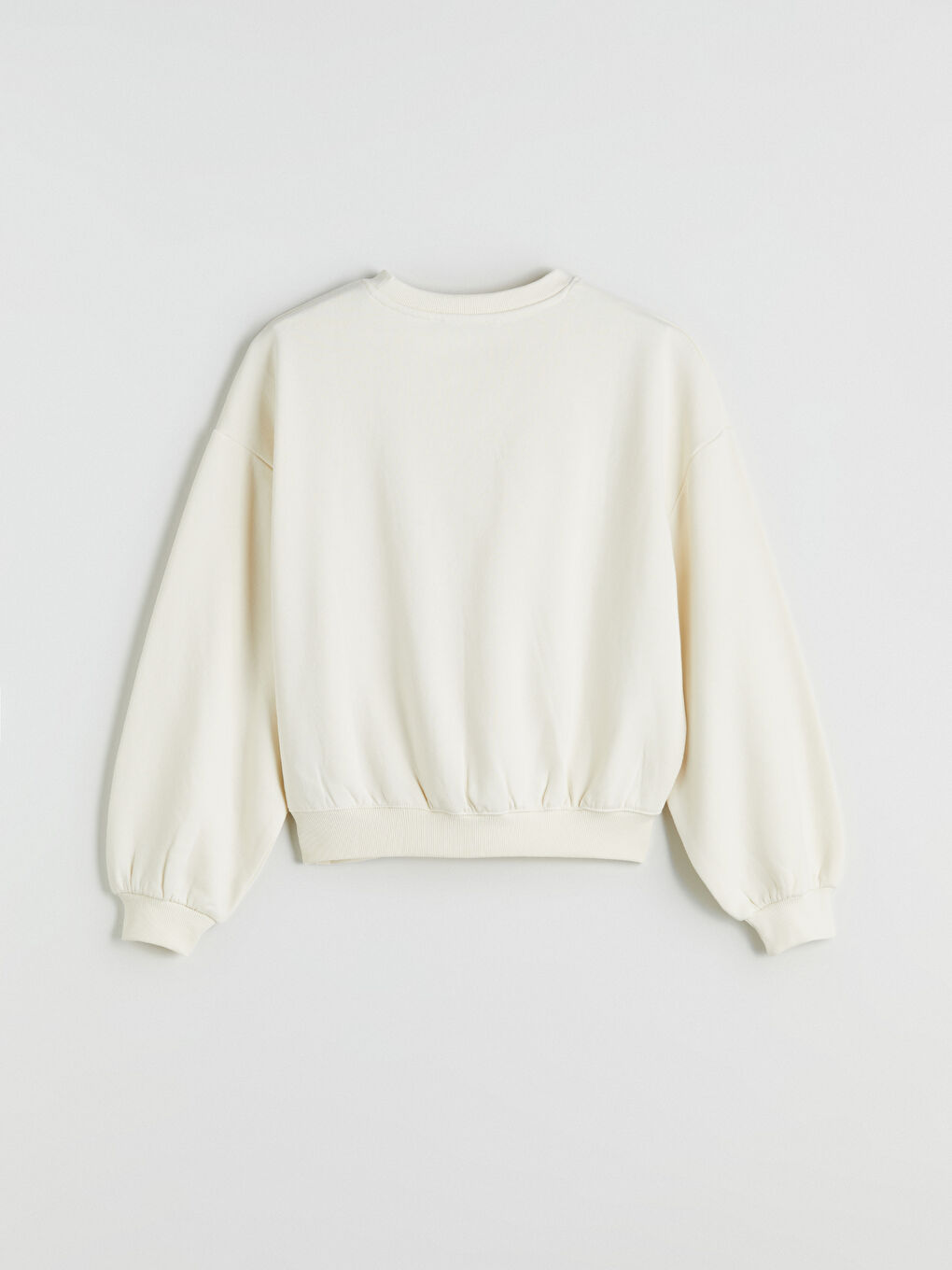 XSIDE Crew Neck Oversize Women's Thick Sweatshirt -W58488Z8-YSB