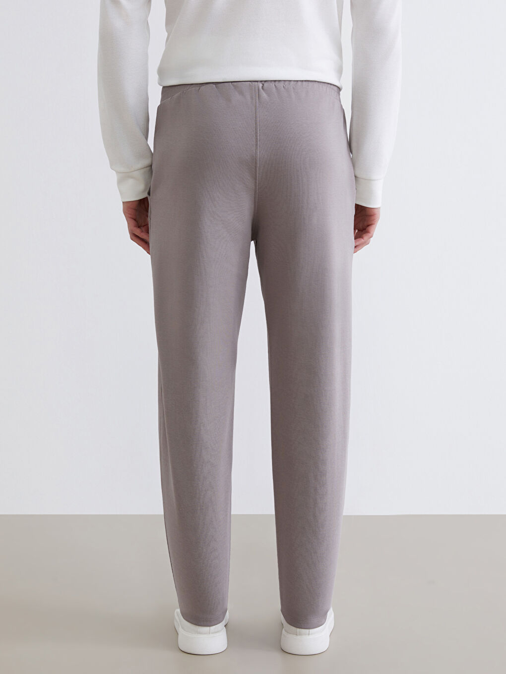 Kahverengi Standart Kalıp Erkek Eşofman Altı-3