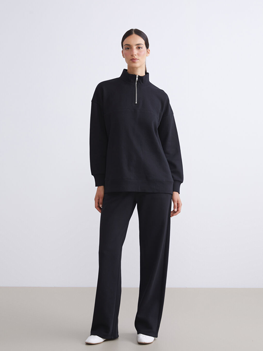 Elasticated Waist Women's Thick Sweatpants