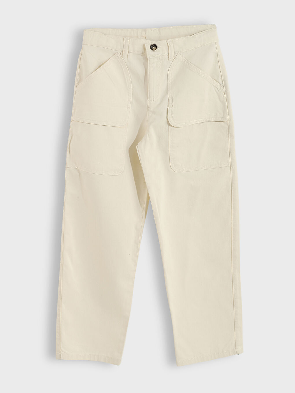 Elasticated Waist Loose Fit Boys' Jeans