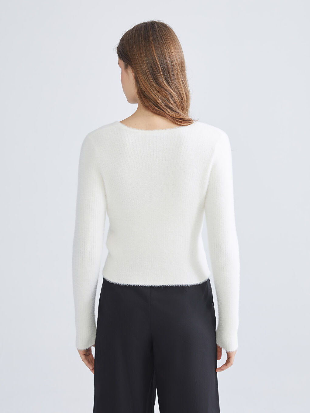 XSIDE Crew Neck Women's Knitwear Cardigan -W58519Z8-R9J