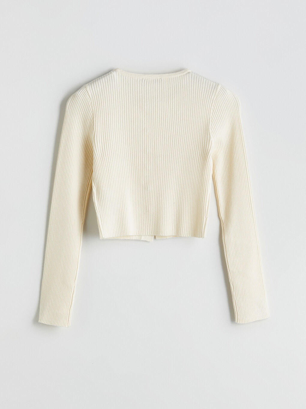 Crew Neck Women's Knitwear Cardigan-5