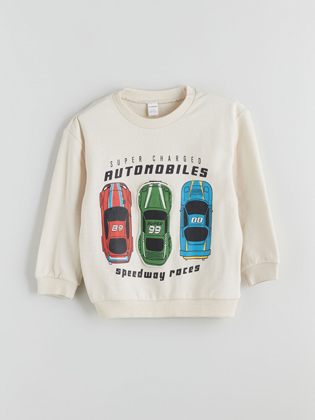 Crew Neck Boys' Sweatshirt and Sweatpants-1