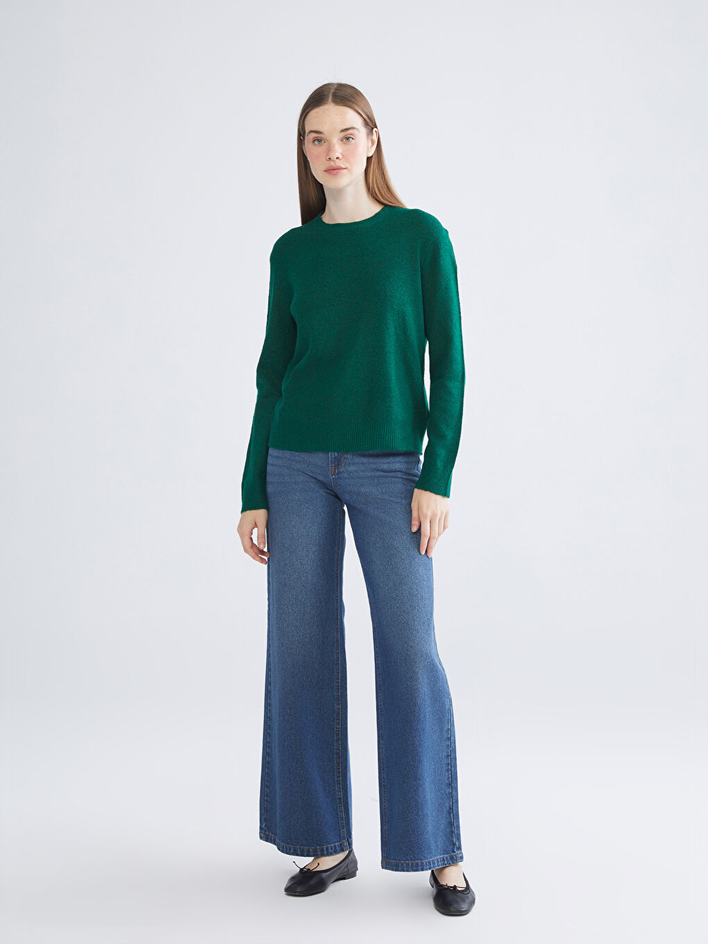 әйелдерге арналған трикотаж жемпір-1