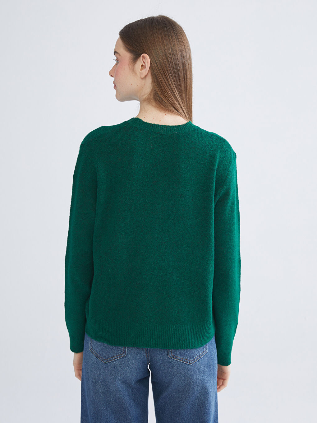 әйелдерге арналған трикотаж жемпір-3