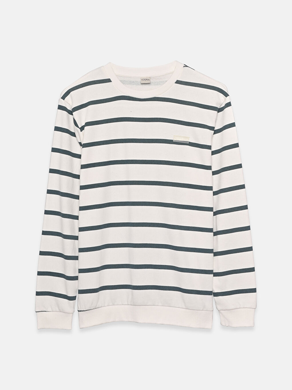 Свитшот с круглым вырезом в полоску для мальчиков