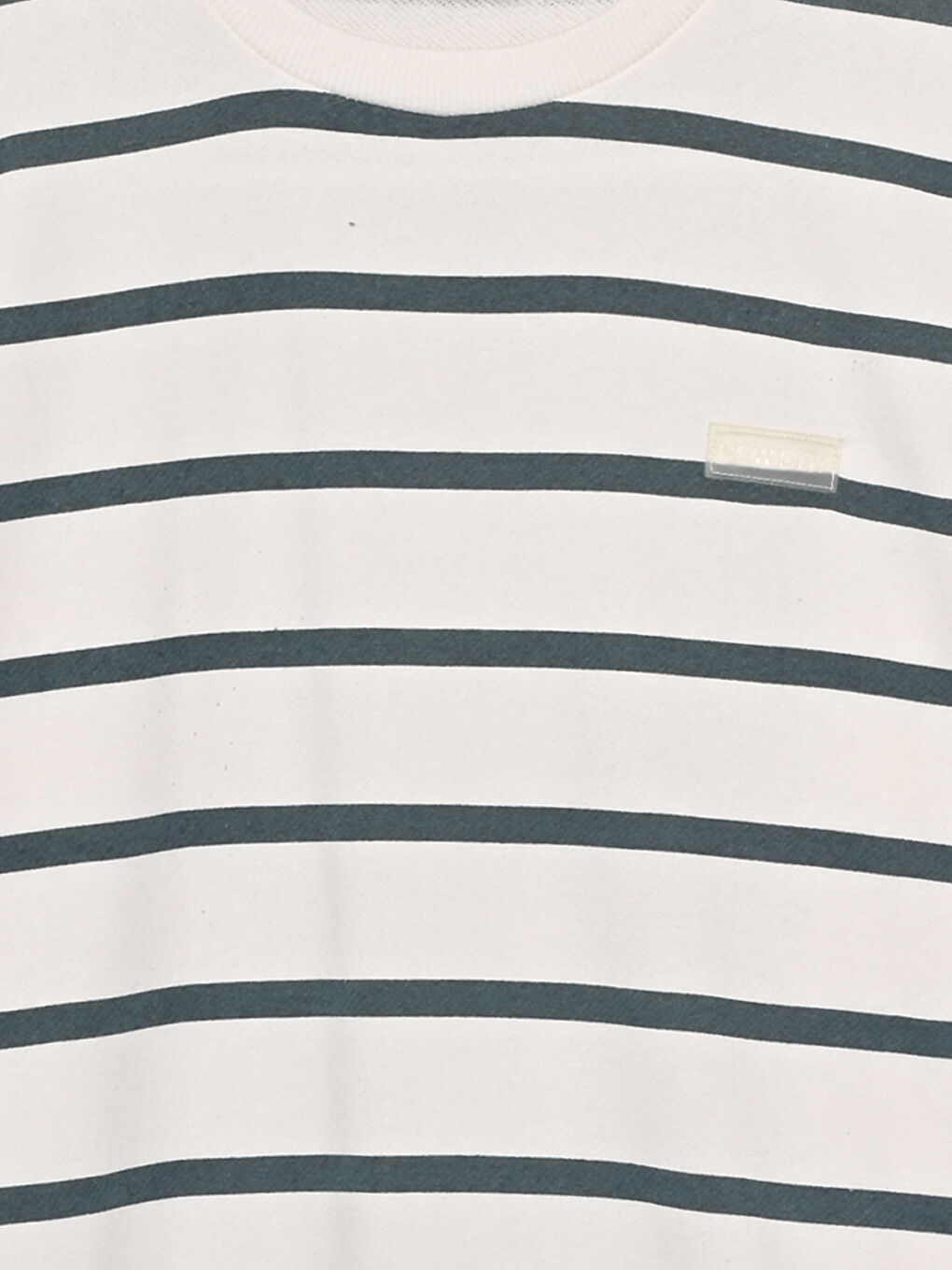 Свитшот с круглым вырезом в полоску для мальчиков-2